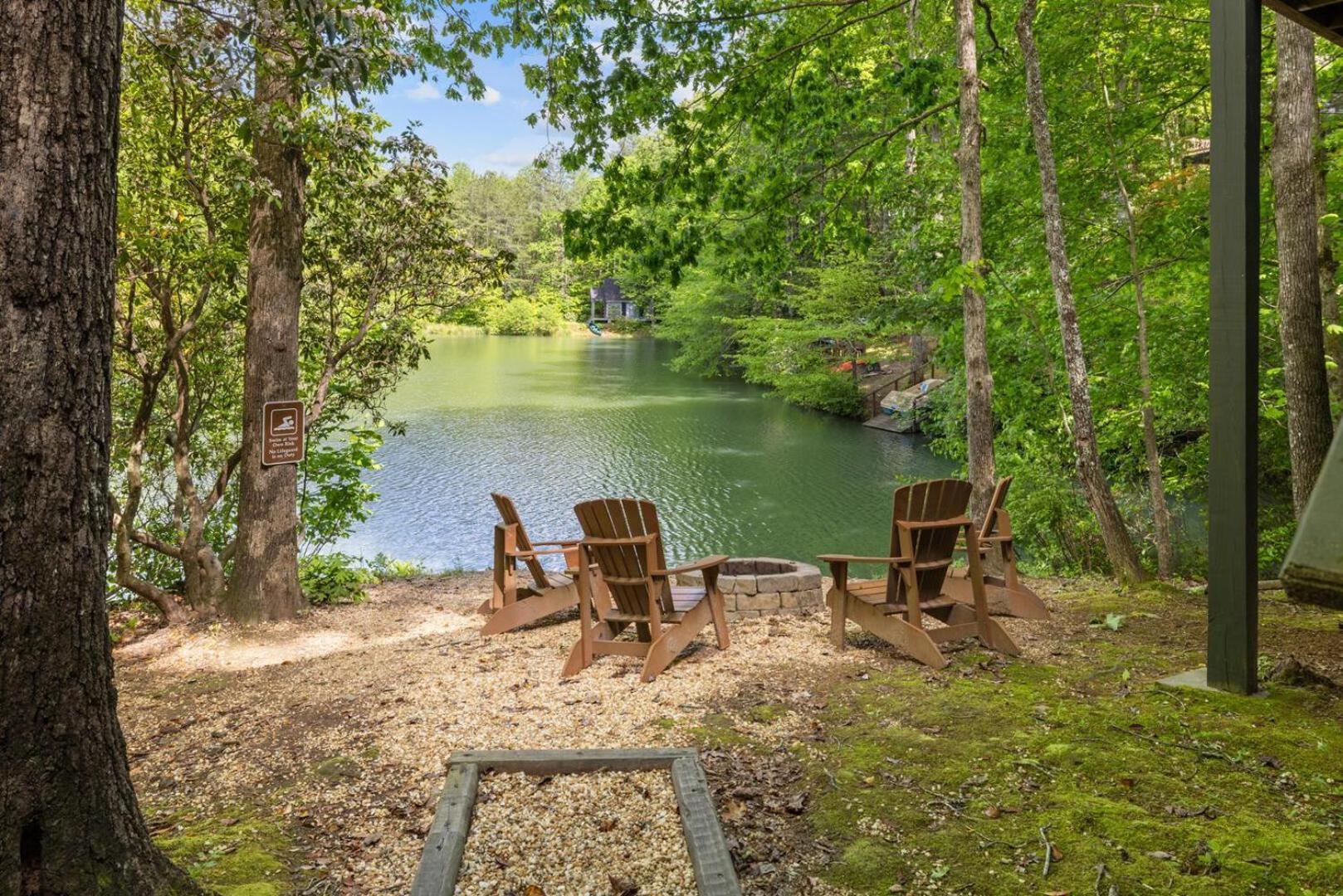 Cherry Lake Hideaway Блу-Ридж Екстер'єр фото